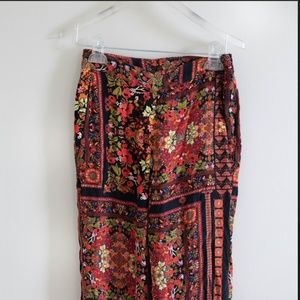 Topshop Paisley Print Fun Pants